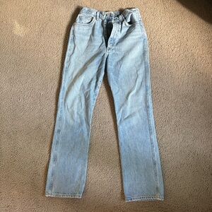 Agolde Classic Blue Denim Jeans